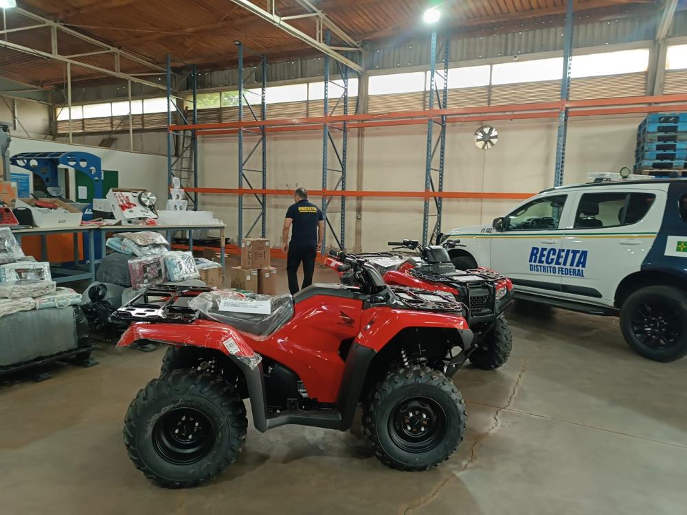 Capa da notícia: Seec apreende dois quadriciclos sem nota fiscal